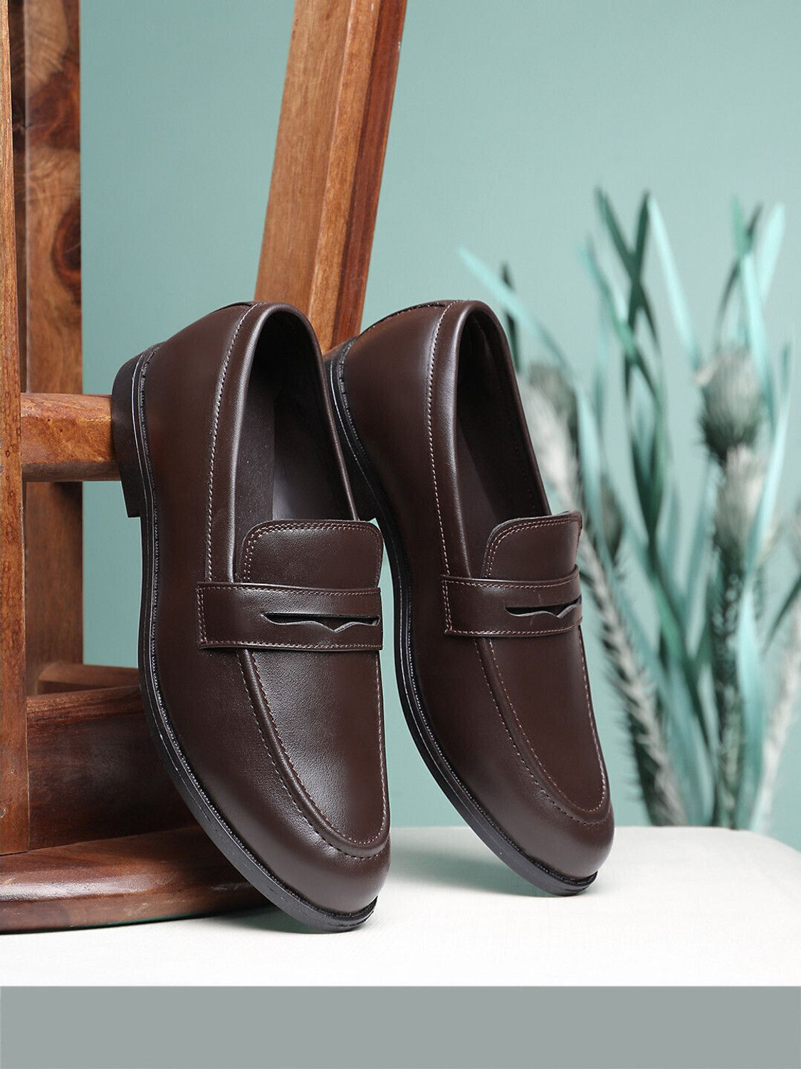 Image of LIBERTY Fortune MAJESTIC-2 Non Lacing Formal Office Wear Shoes | Comfortable EVA Sole For Men
