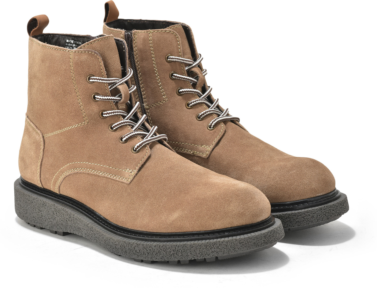 Image of WOODLAND Outdoor Durable Comfortable Everyday High Ankle Boots For Men