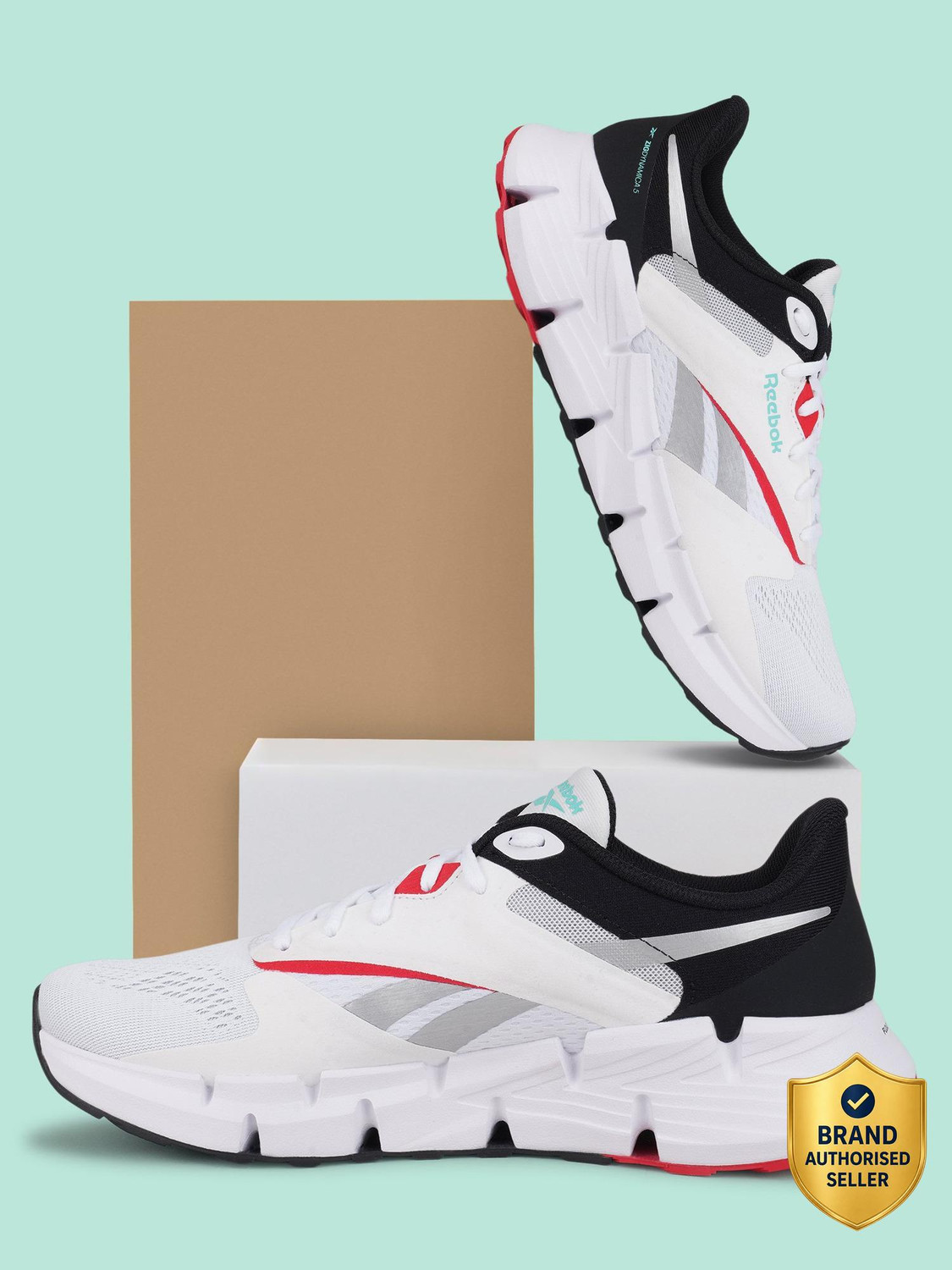 Image of REEBOK ZIG DYNAMICA 5 Running Shoes For Men