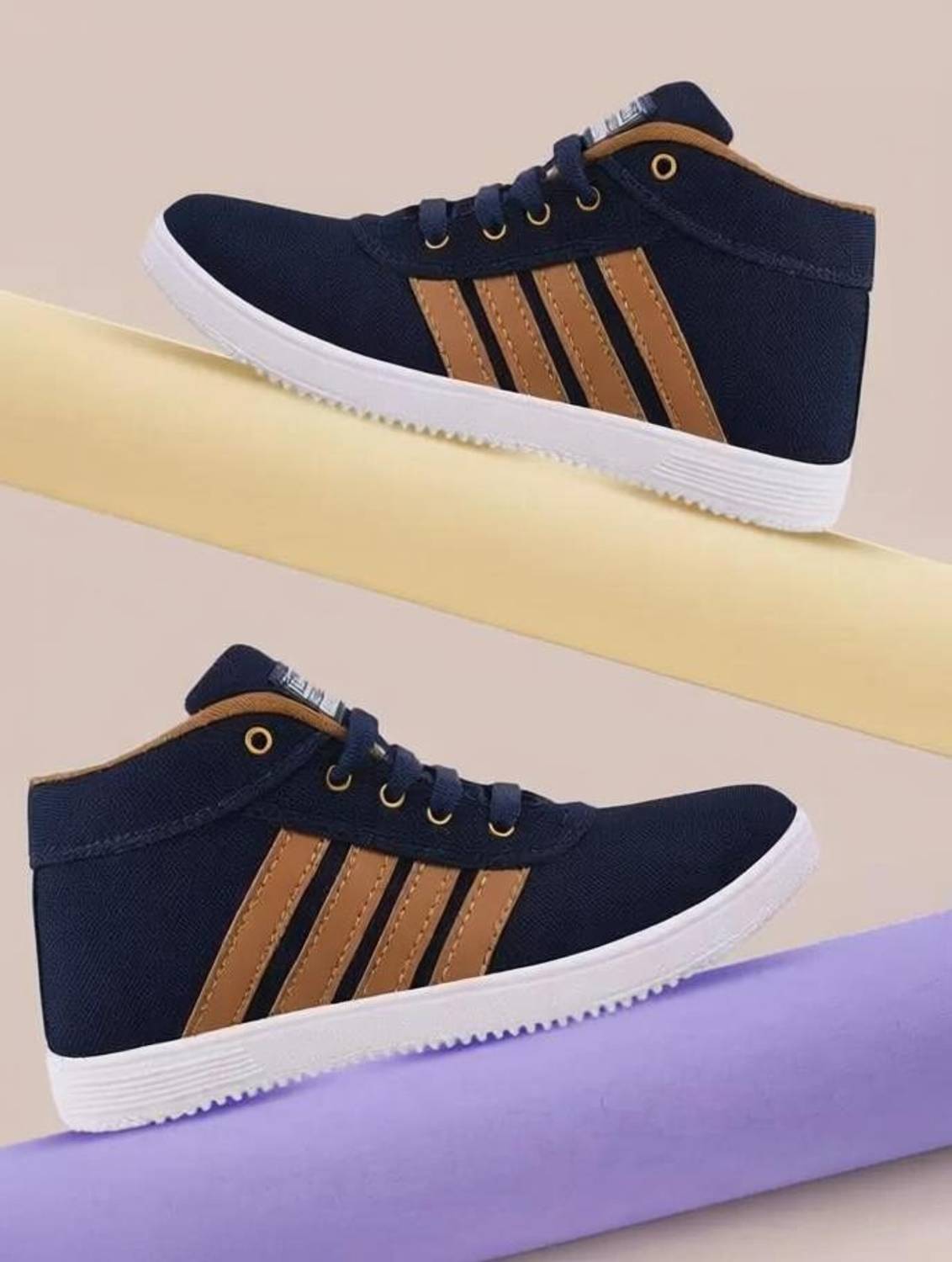 Trendmode High Tops Casual Sneakers For Men - Image 1