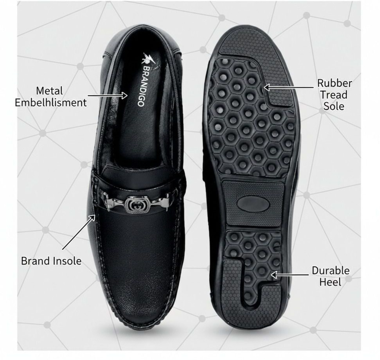 Image of BRANDIGO WalkPro Loafers For Men