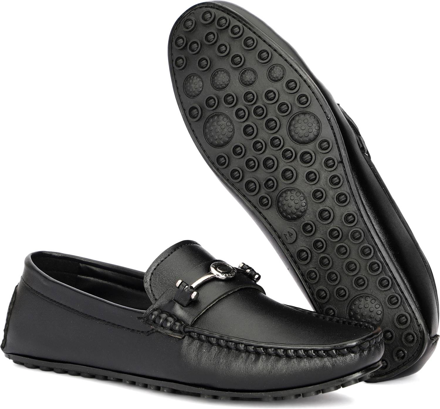 BTOM Lightweight Faux Leather Police and Oxford Police Shoes for Men Boots For Men Loafers For Men