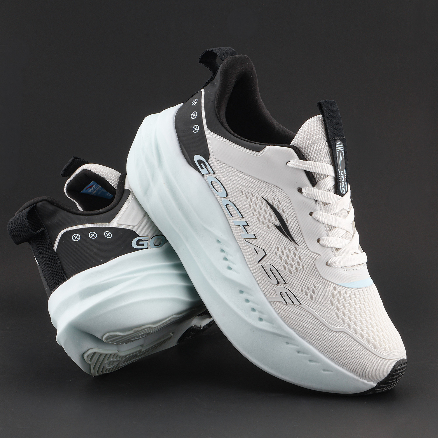 Image of asian Aerofoam-01 Men's Running Shoes with Mesh Upper and Energy Return Sole Running Shoes For Men