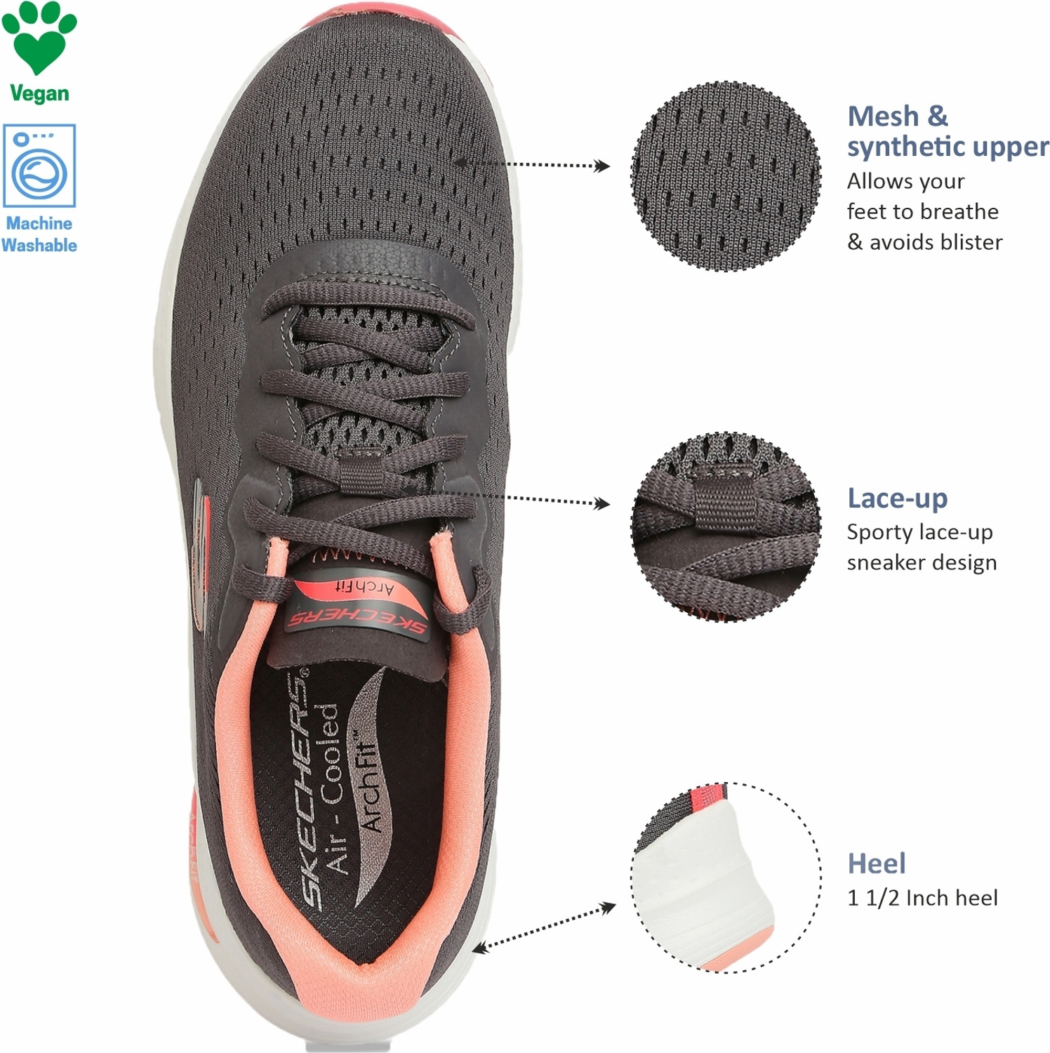 Image of Skechers ARCH FIT-INFINITY COOL Casuals For Women