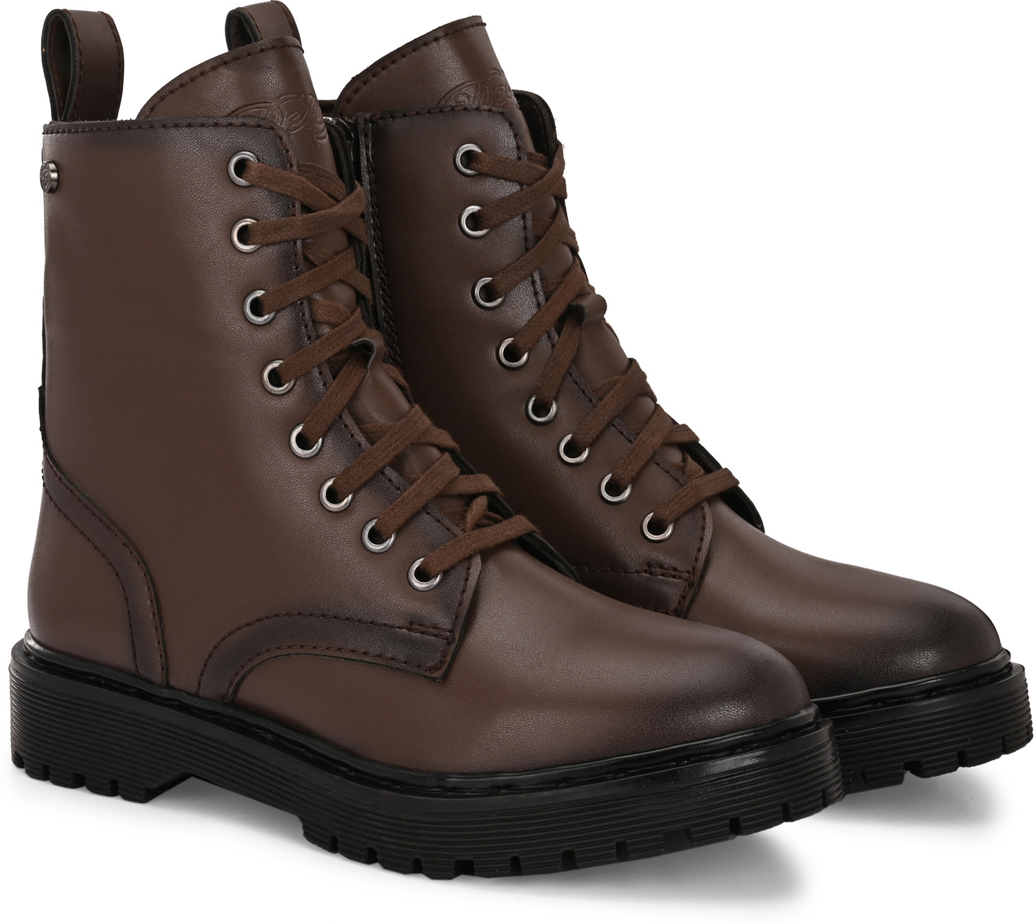 Image of Delize Derby Ankle Boots For Women