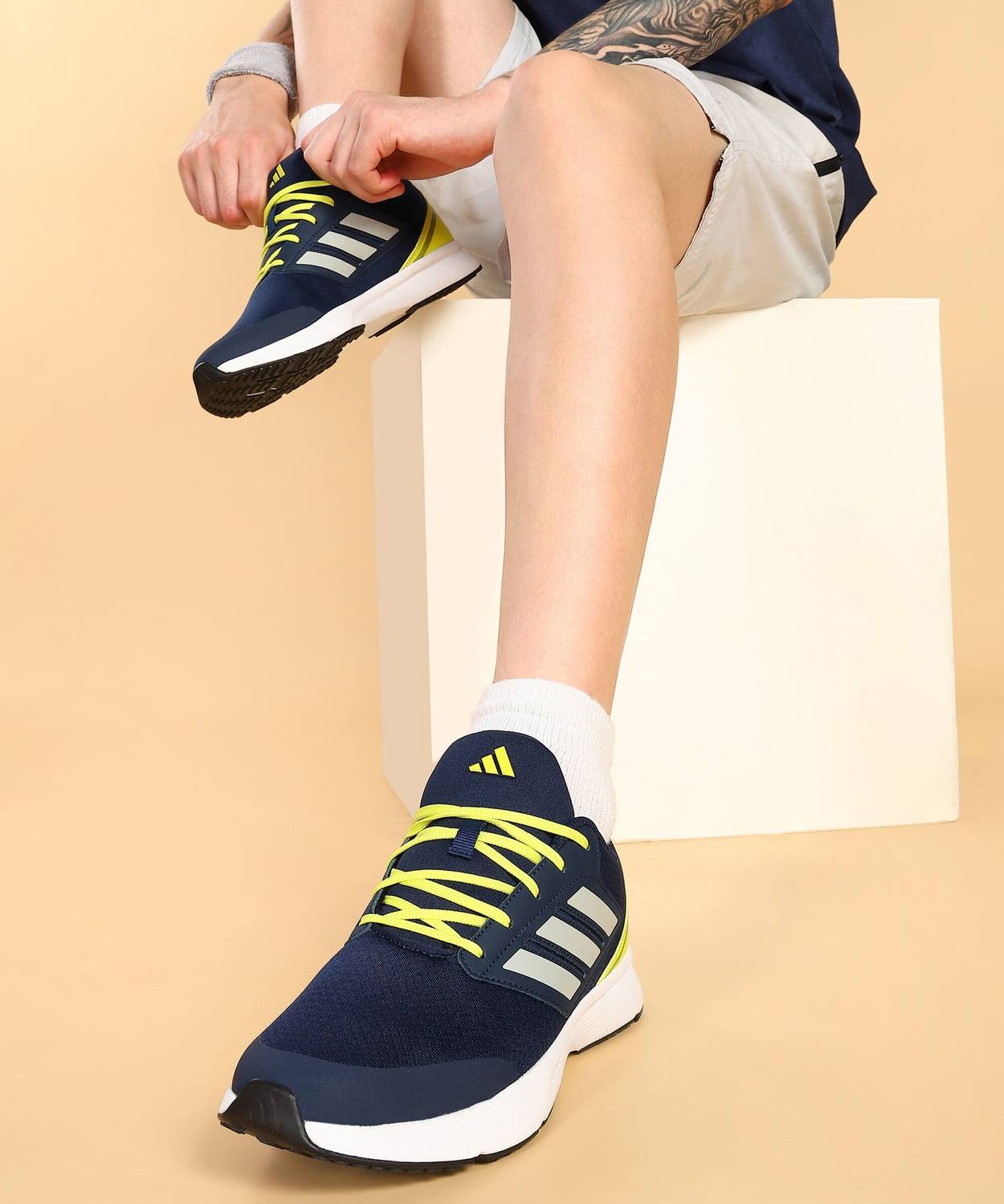 Adidas Stunicon M Blue Running Shoes For Men - Image 5