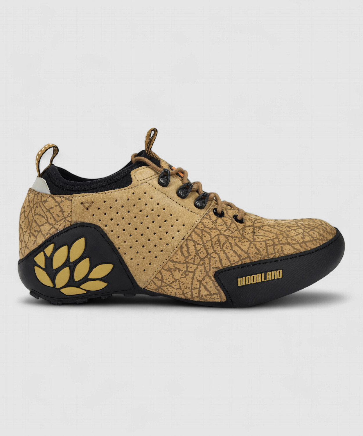 Image of WOODLAND Lace Up Lightweight Breathable Comfortable Daily Use Casuals For Men