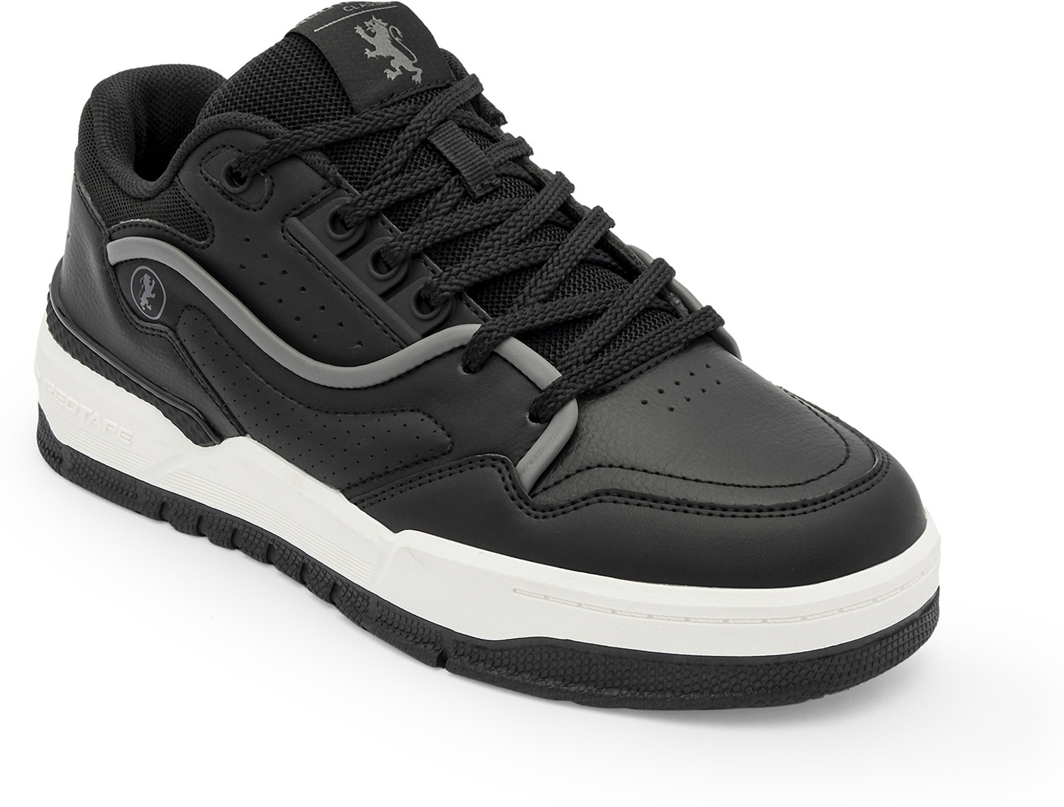 Image of RED TAPE Low Cut Sneaker for Men in Black | Sneaker Sneakers For Men