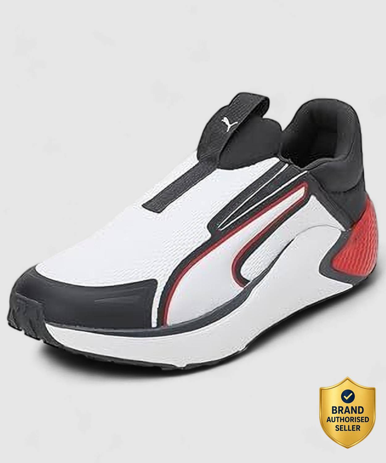PUMA Softride Pro Coast Slip-On Running Shoes For Men, White - Image 1