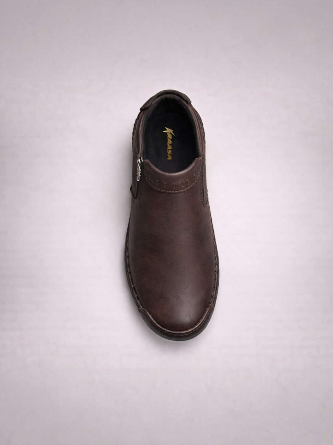 Image of Kraasa Everyday Comfort High Tops Side Zip Sneakers For Men