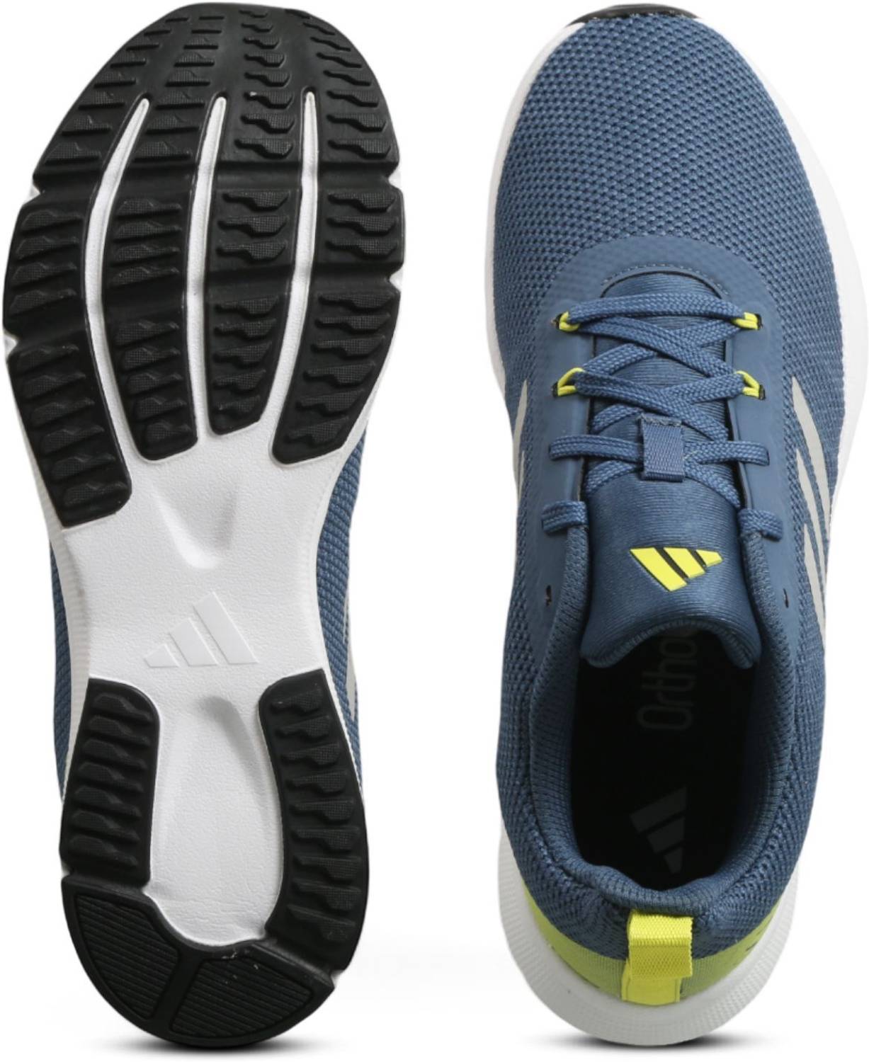 ADIDAS Glowrun Reflective Blue Running Shoes - Image 4