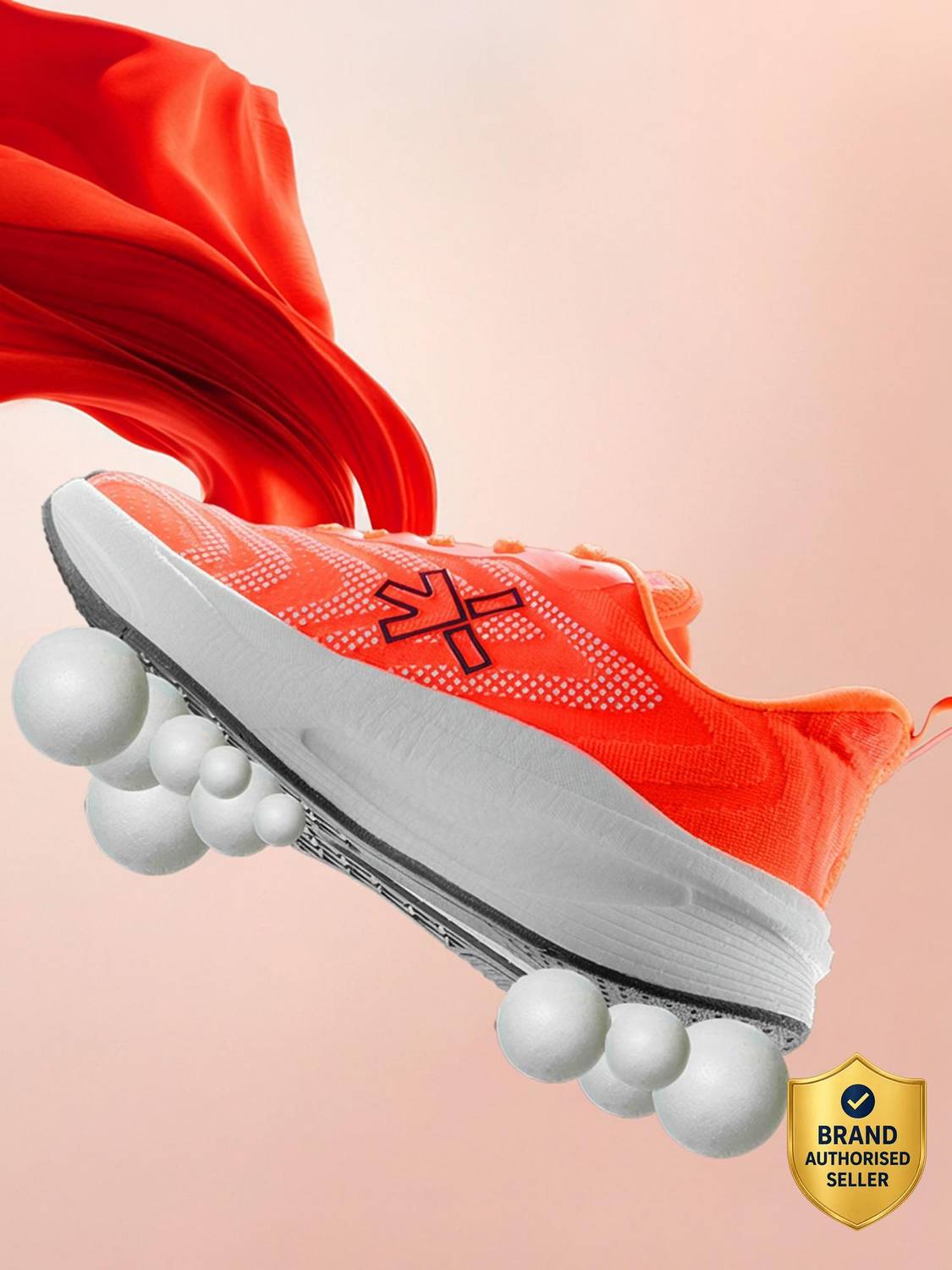 HRX by Hrithik Roshan Running Shoes for Men, Orange