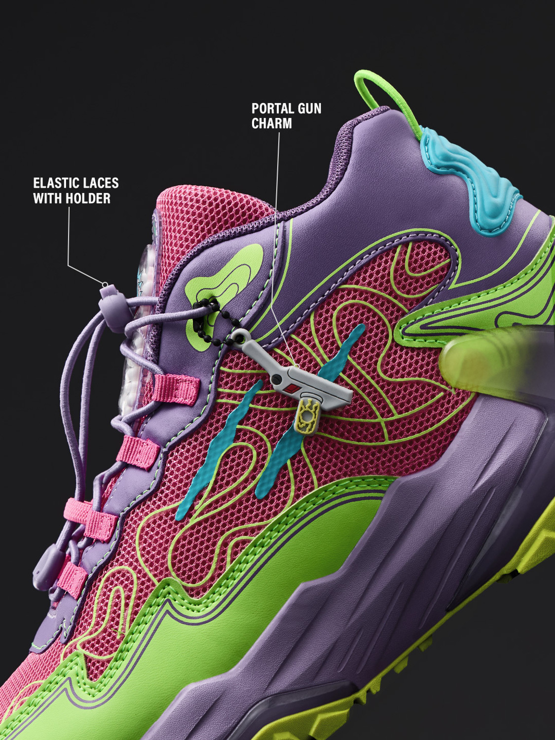 Image of The Souled Store Rick & Morty: Dimension C-137 Sneakers For Men
