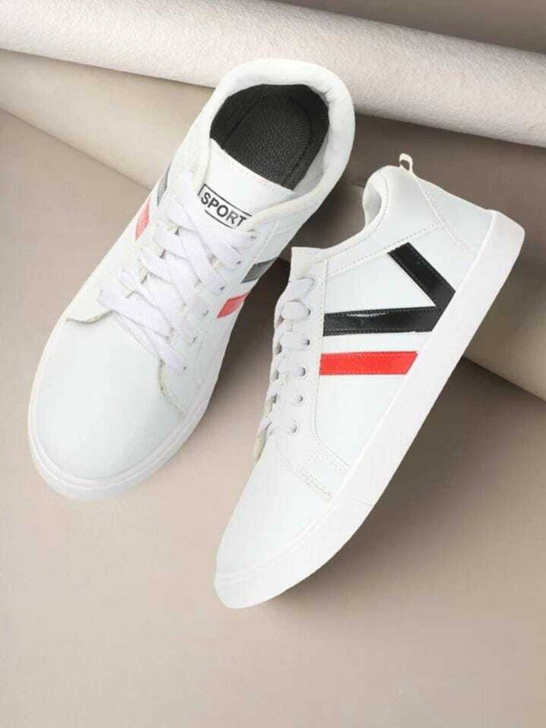 Sonolite Combo Pack of 2 Sneakers for Men, White - Image 4