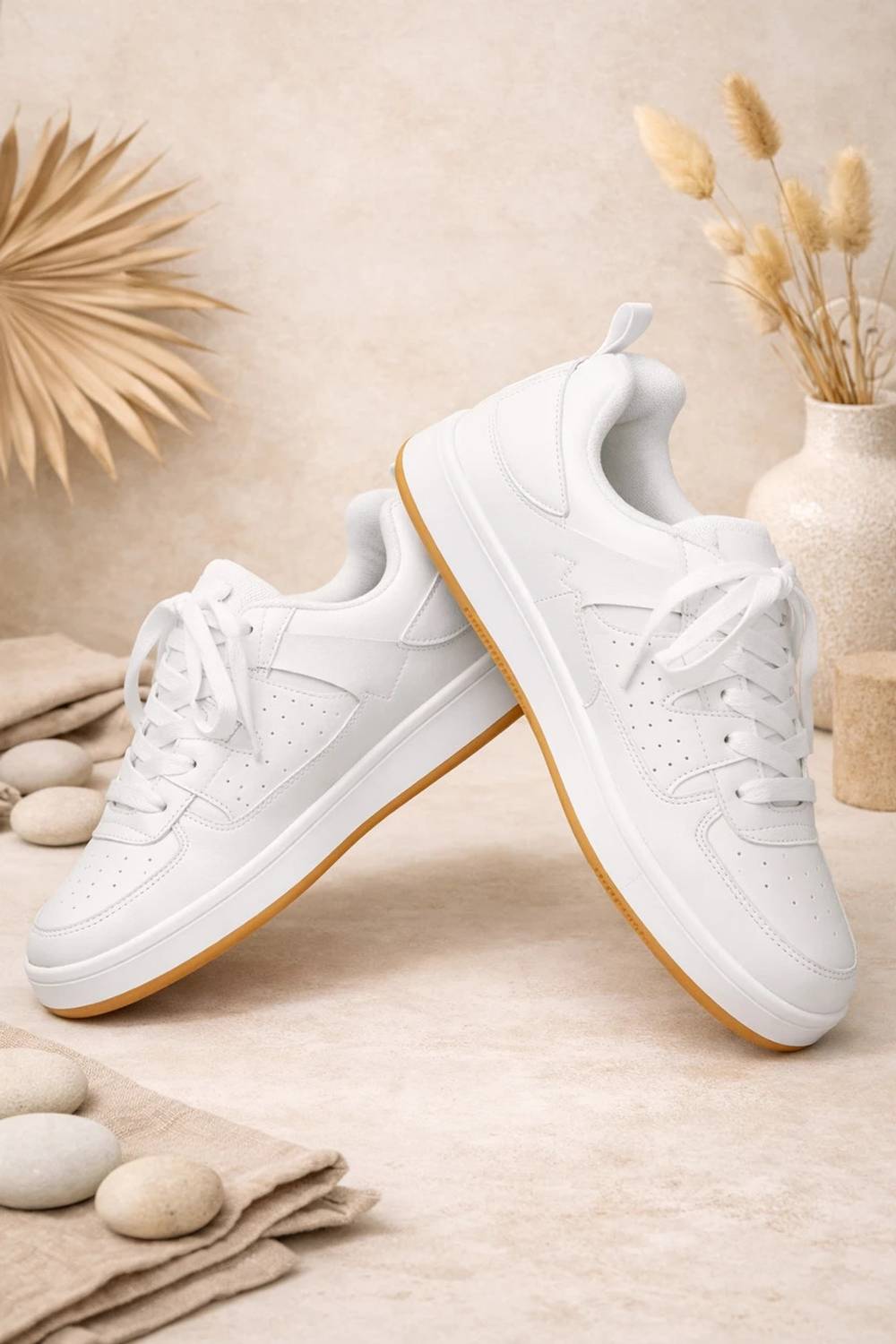 RYQON Sneakers for Men - White - Image 5