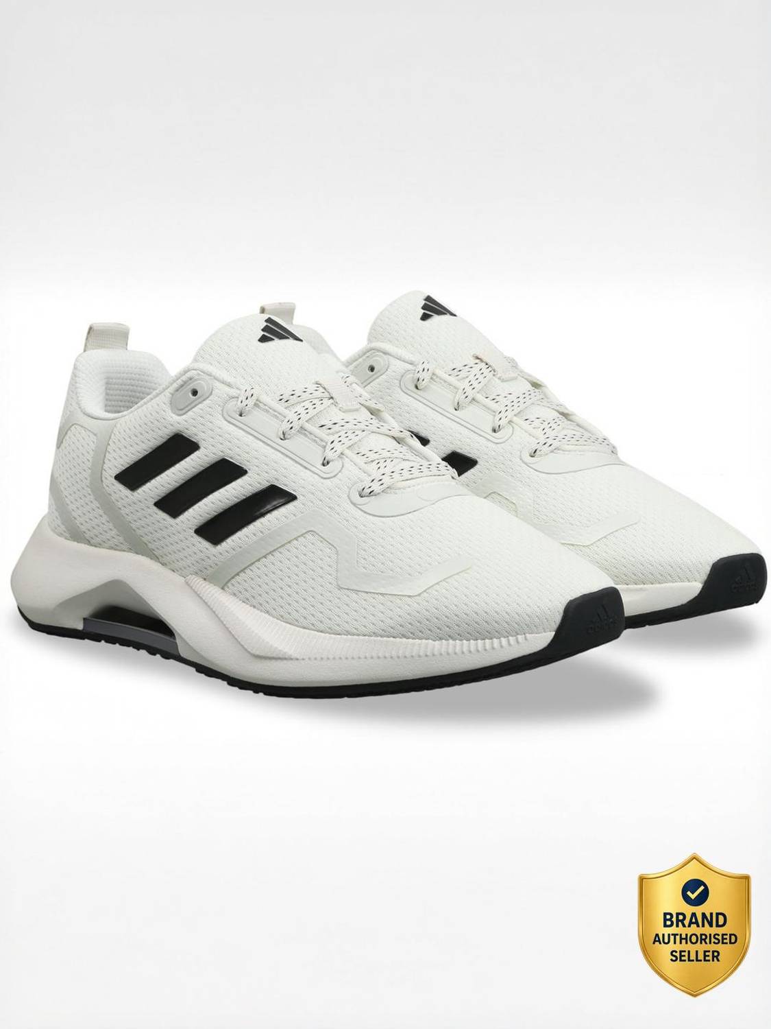 Adidas Rapide Run M White Men's Running Shoes - Image 1
