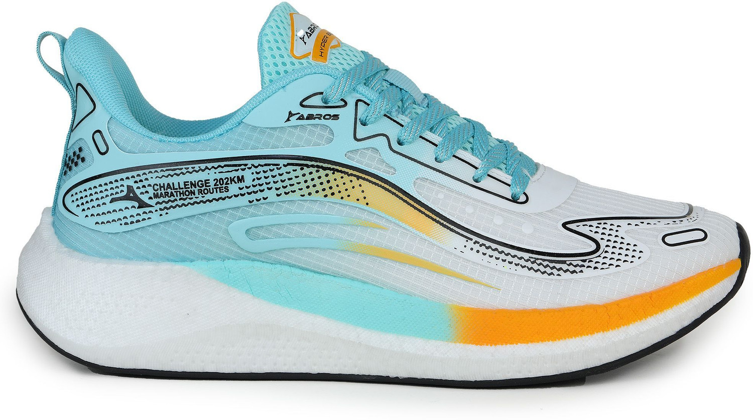 Image of Abros BRASCO ETPU Athleisure Cultured Round-Toe Shape & Hyperbeads Technology Walking Shoes For Men