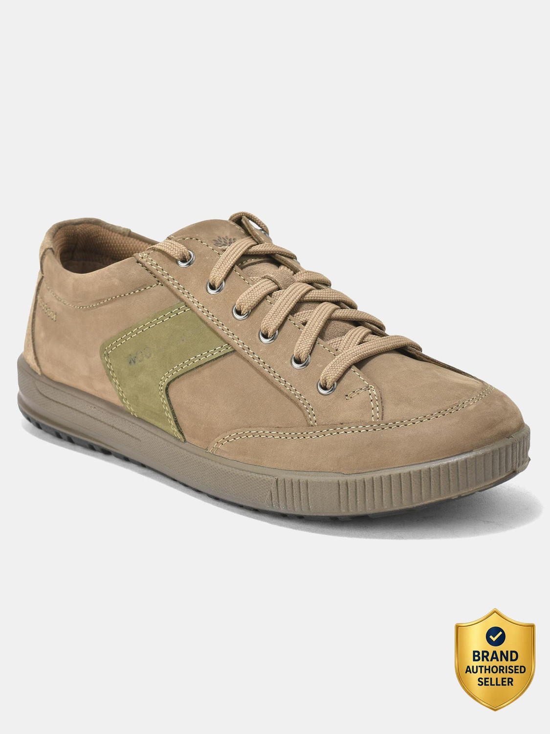 Image of WOODLAND Lace Up Lightweight Breathable Comfortable Daily Use Casuals For Men