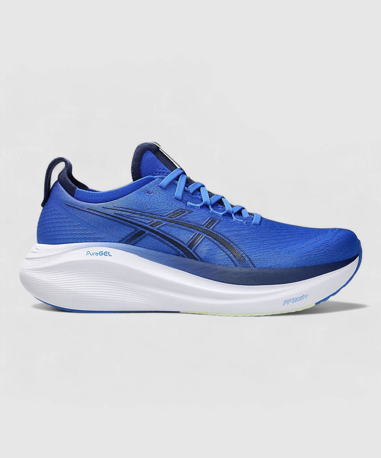 Asics GEL-NIMBUS 27 Men's Running Shoes Blue - Image 2