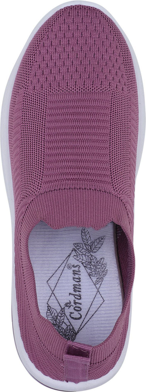 Image of fooinQ Women Gym & Running Shoes Lightweight Breathable Cushioned Comfort AntiSlip Sole Slip On Sneakers For Women