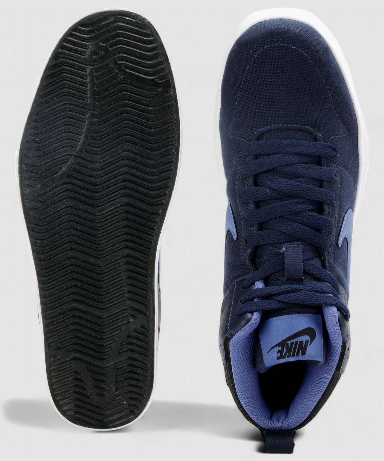 NIKE LITEFORCE III MID Men's Blue Sneakers - Image 4