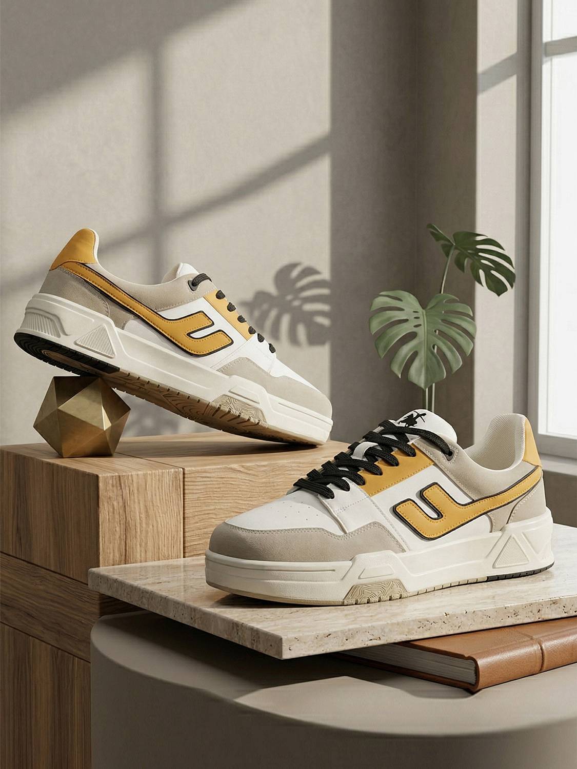 Cantabil Men's Lightweight Comfortable Sneakers - Image 1
