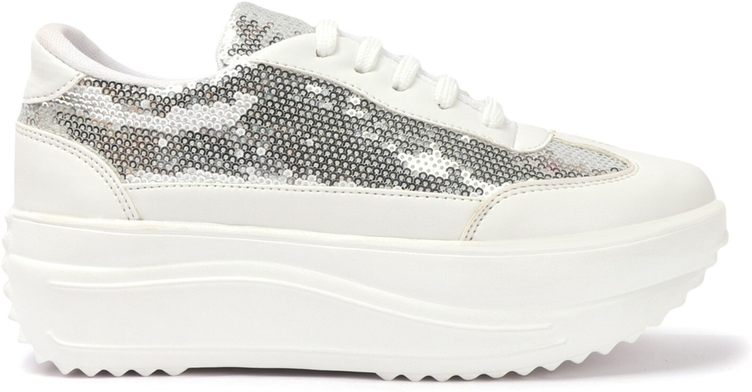 Image of VENDOZ GLITTERY PARTY WEDDING AND CASUAL WEAR Sneakers For Women Sneakers For Women