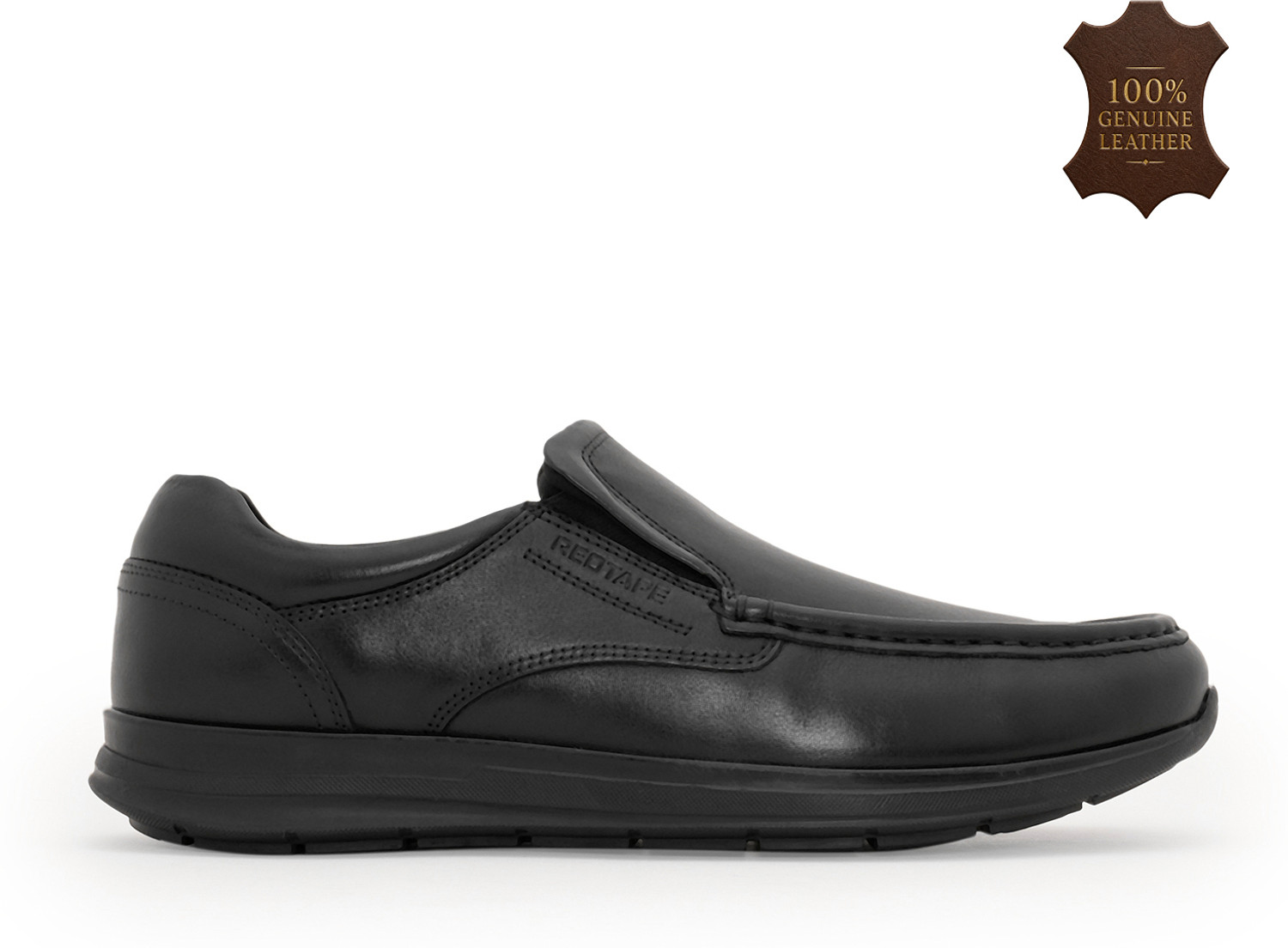 Image of RED TAPE Dress Shoes Moccasi | Formal Low-Cut Shoes Slip On For Men