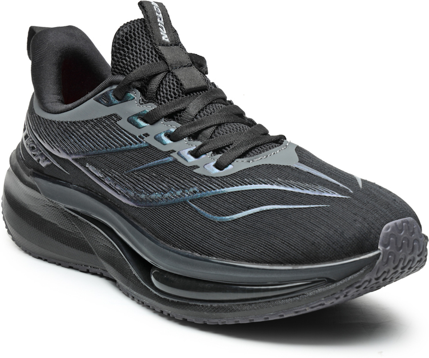 Image of action Athleo TURBO-2411 Trendy Lightweight Comfortable Durable Sports Lace-Up Running Shoes For Men