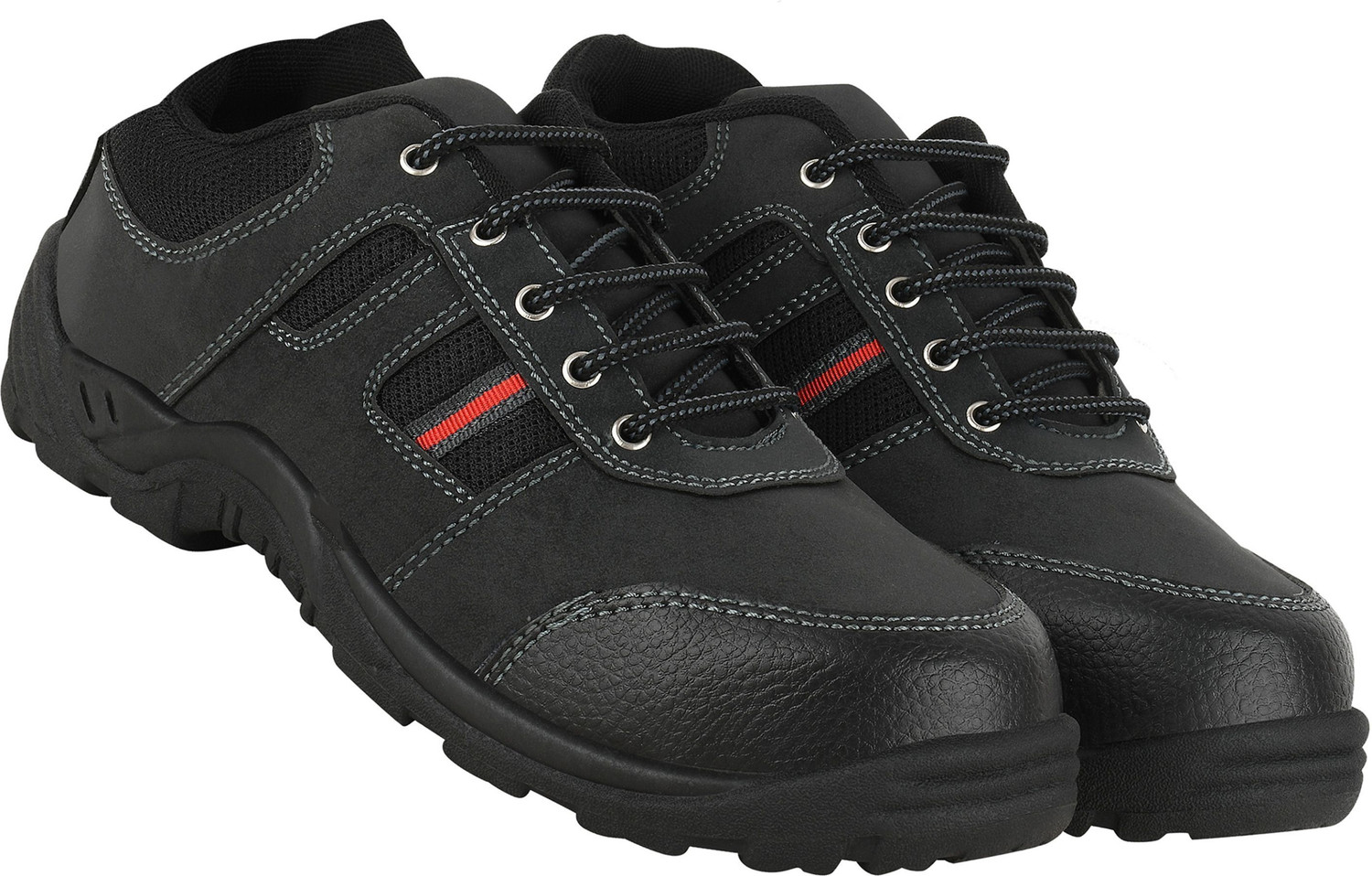 Image of Elecant PVC Safety shoes with steel toes for warehouse, industrial and construction use Boots For Men