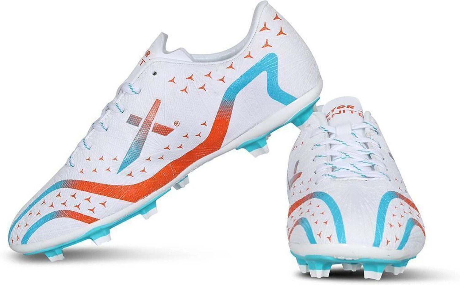 Image of VECTOR X Ignite 2.0 Synthetic leather Fully Embossed Upper|TPU Sole Soccer Studs Football Shoes For Men