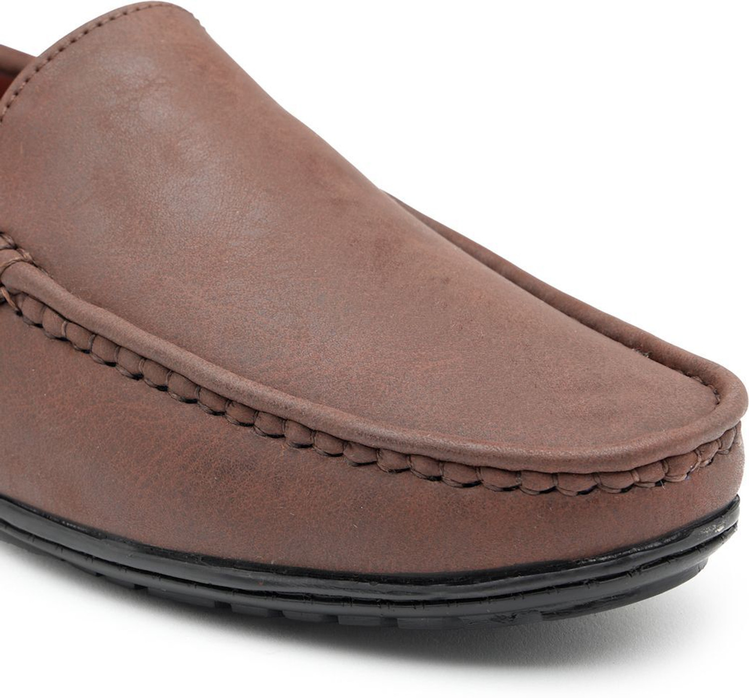 Image of action Microfiber Classy Trendy Comfortable lightweight Formal Slip-On Loafers For Men