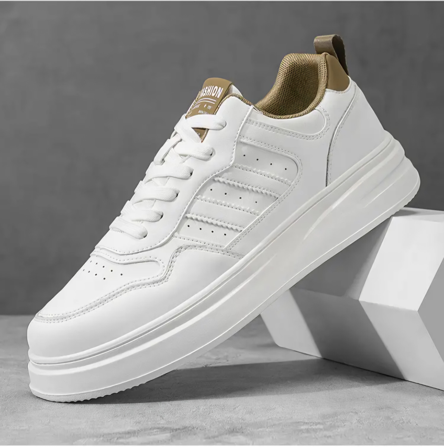 Image of STRANGER BROTHERS Sneakers for Men Casual Shoe For Men 6 ||Black|| Sneakers For Men