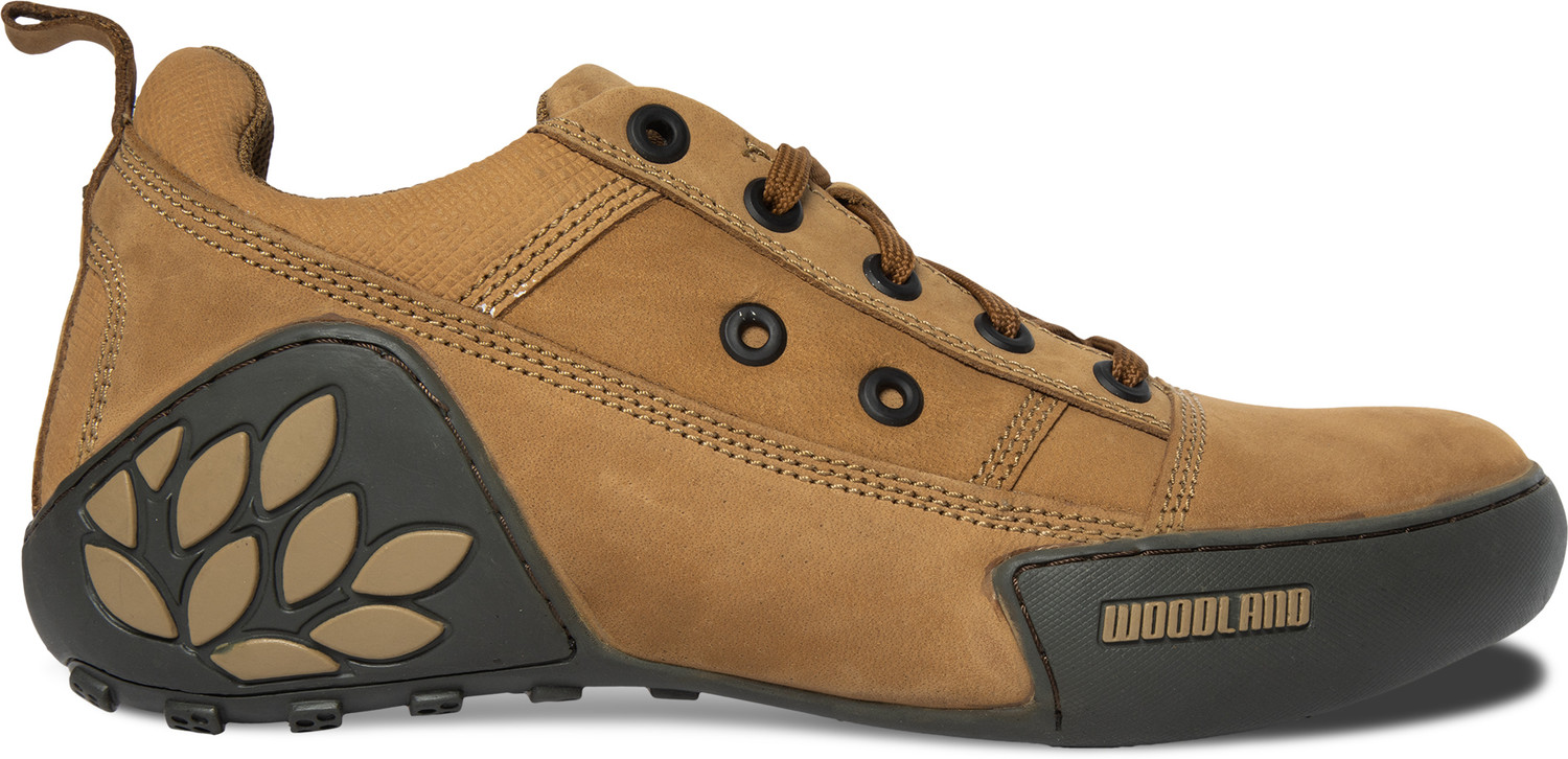 Image of WOODLAND Lace Up Lightweight Breathable Comfortable Daily Use Casuals For Men