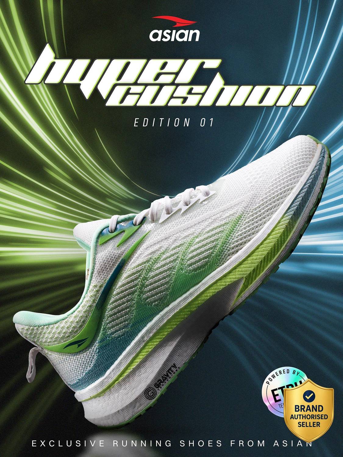 Asian Hypercushion-01 Training & Gym Shoes for Men