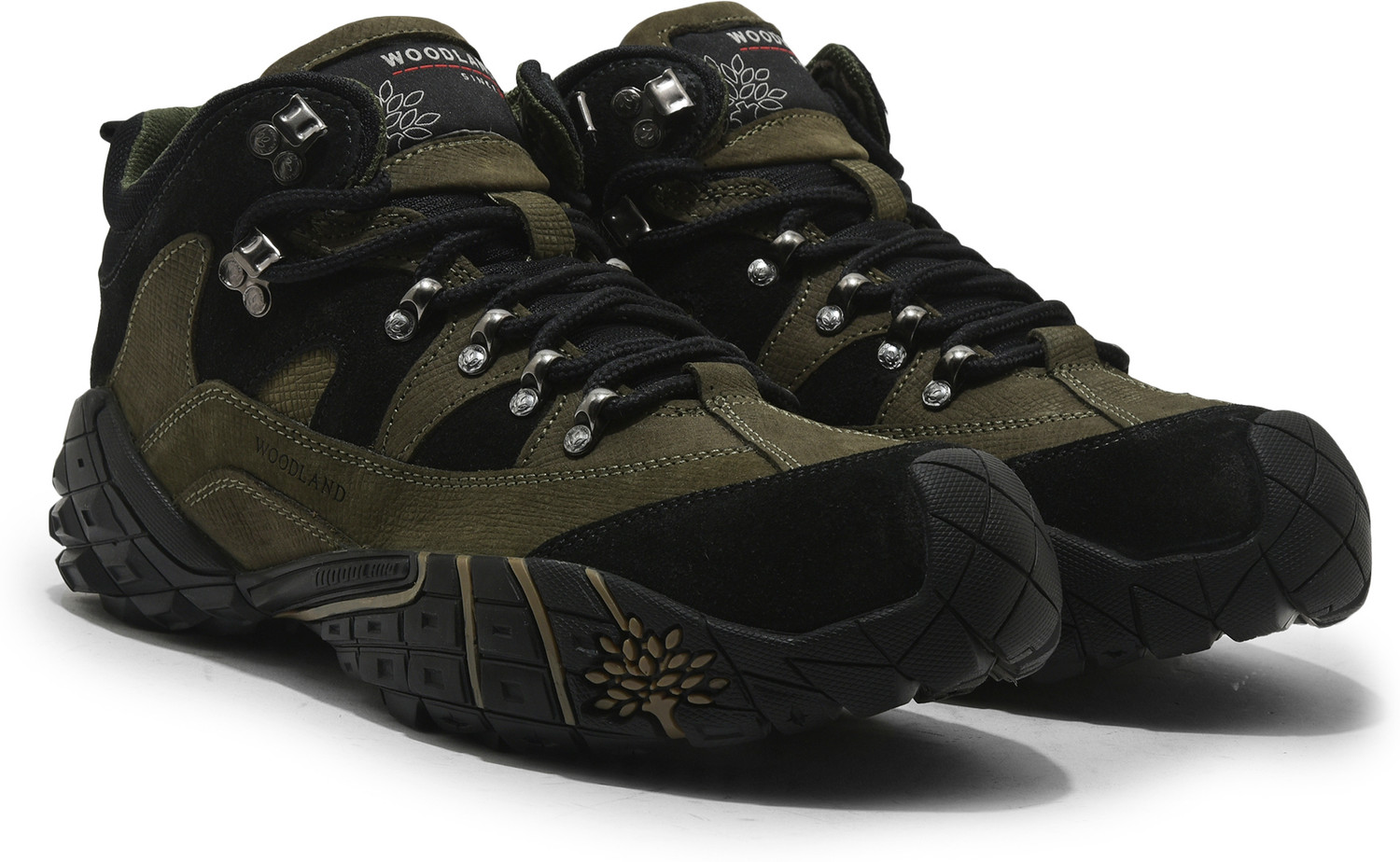 Image of WOODLAND Lace Up Lightweight Breathable Comfortable Daily Use Casuals For Men