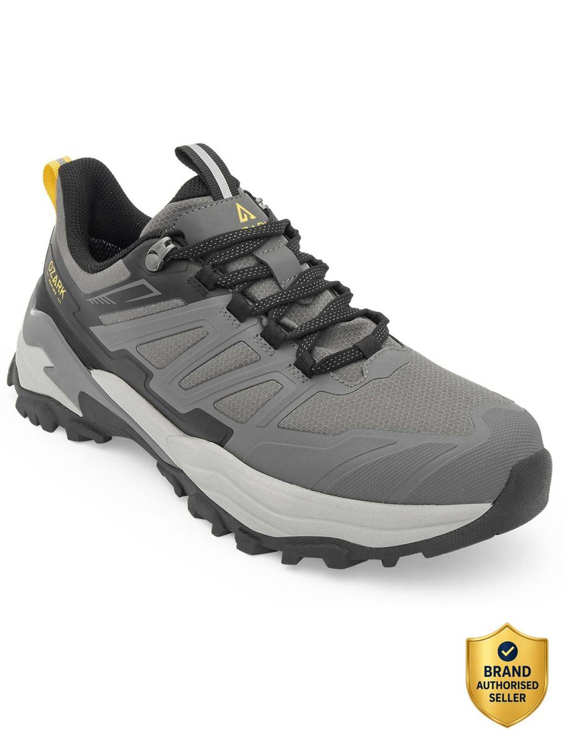 RED TAPE Ozark Low-Cut Outdoor Hiking & Trekking Shoes For Men Red - Image 1