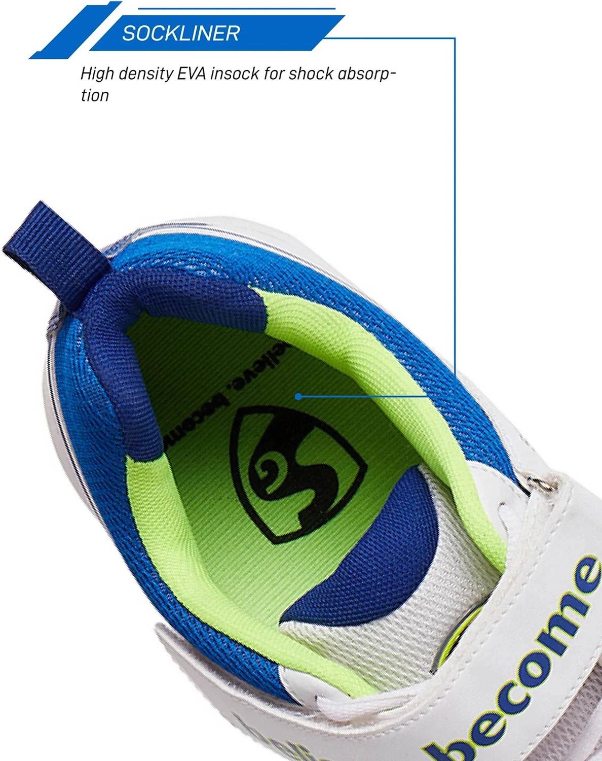 SG SIERRA 2 0 Cricket Shoes Men White No 11 - Image 5