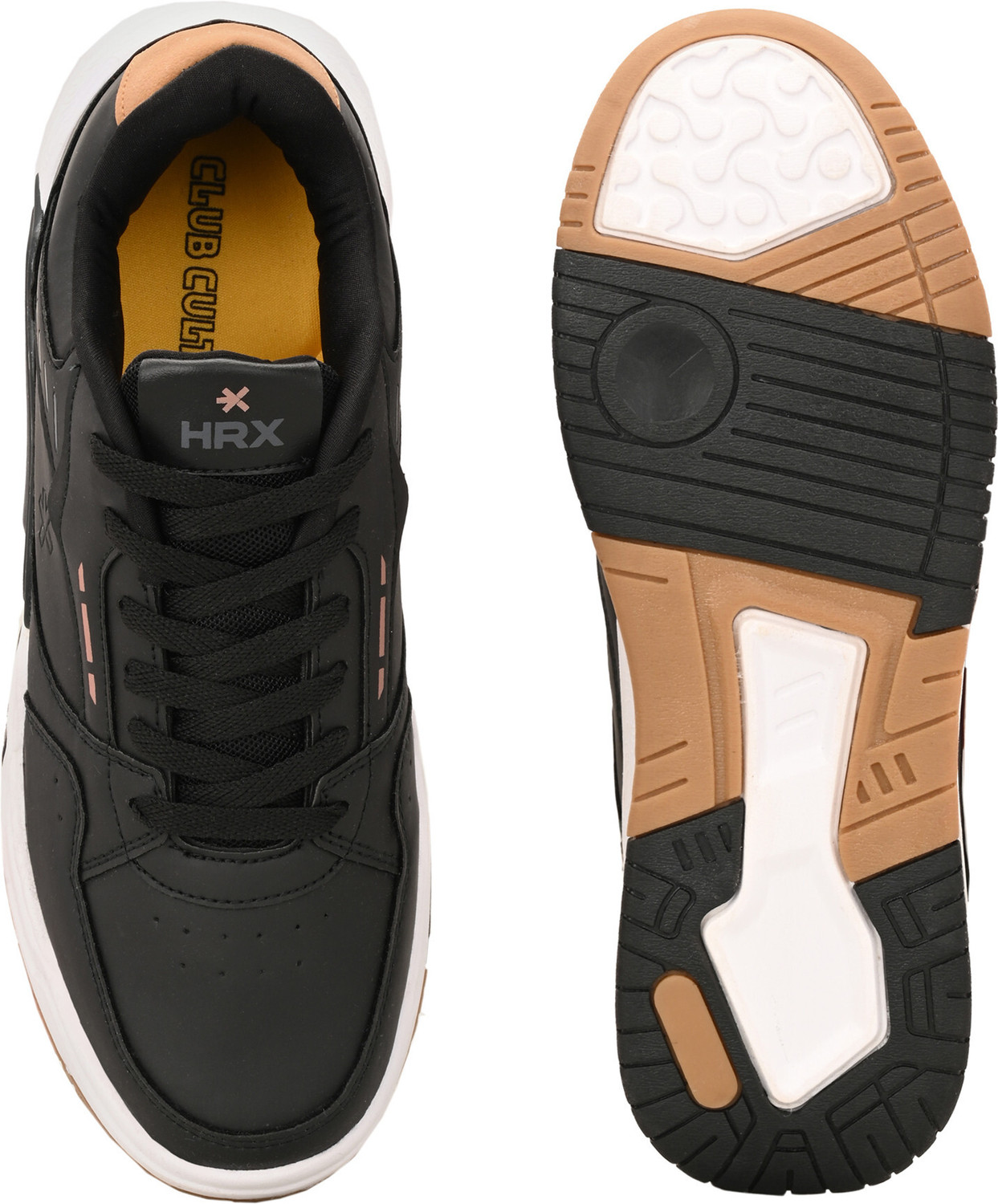 Image of HRX by Hrithik Roshan HRXECSP688BK Sneakers For Men
