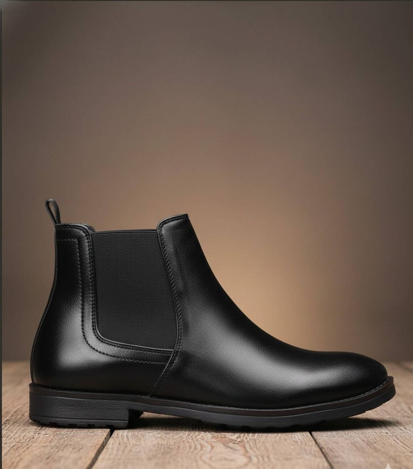 BRANDIGO Men's Synthetic Leather Chelsea Boots - Image 2