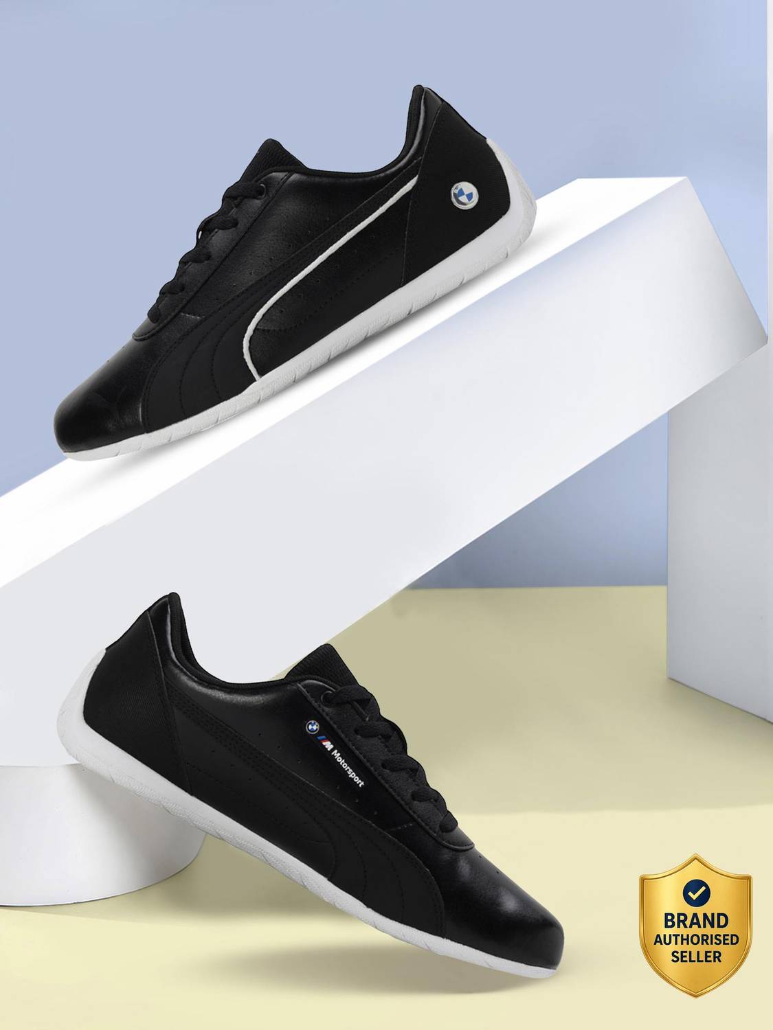 PUMA BMW M Motorsport Neo Cat Sneakers Black - Image 1