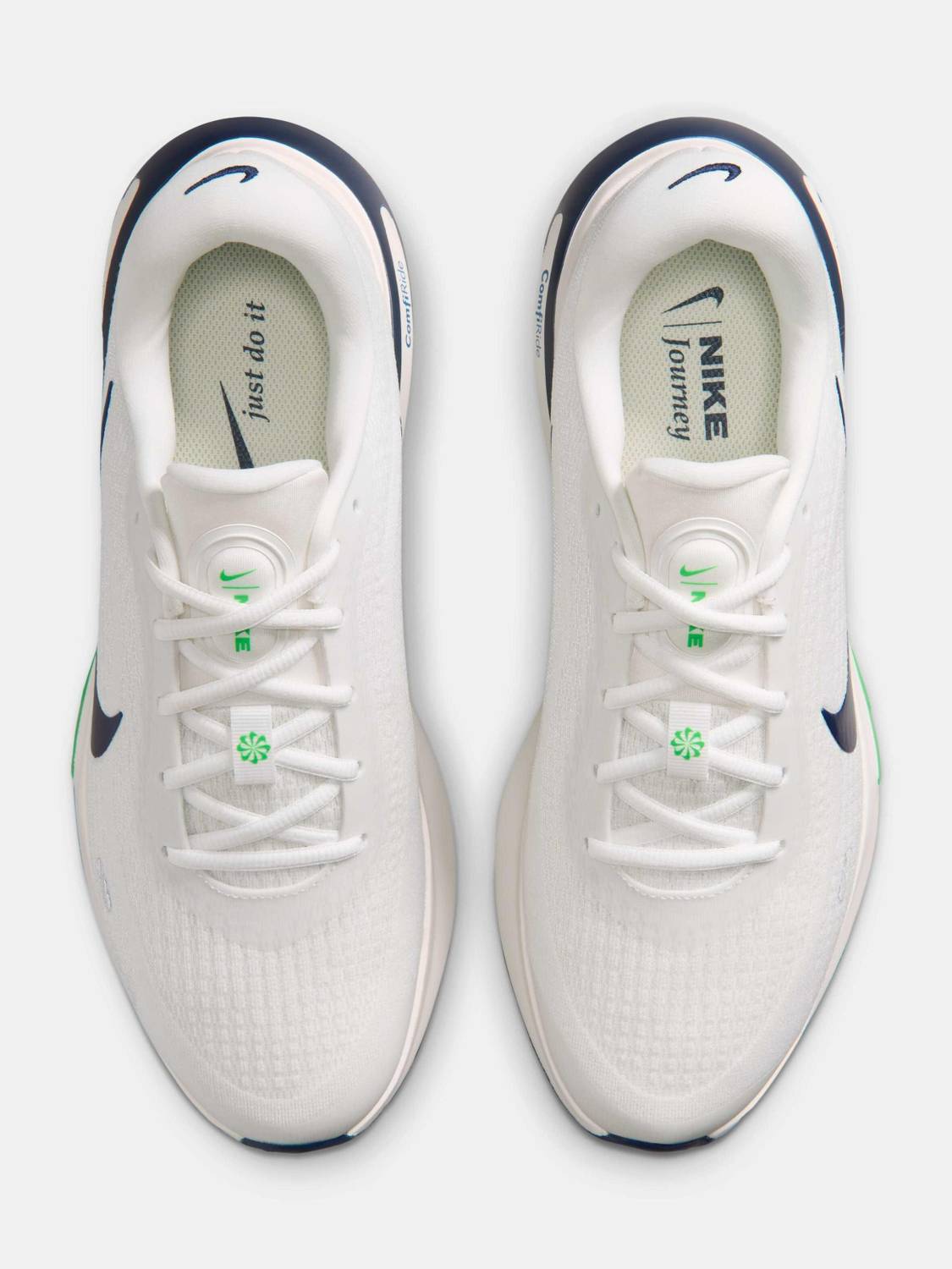 NIKE Journey Run Men's White Sneakers - Image 5
