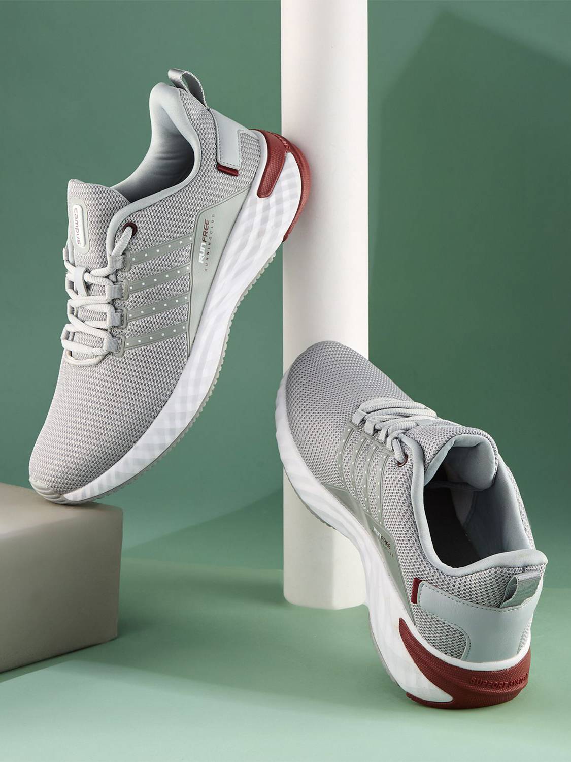 CAMPUS OSLO PRO Training & Gym Shoes For Men (Grey , 7)