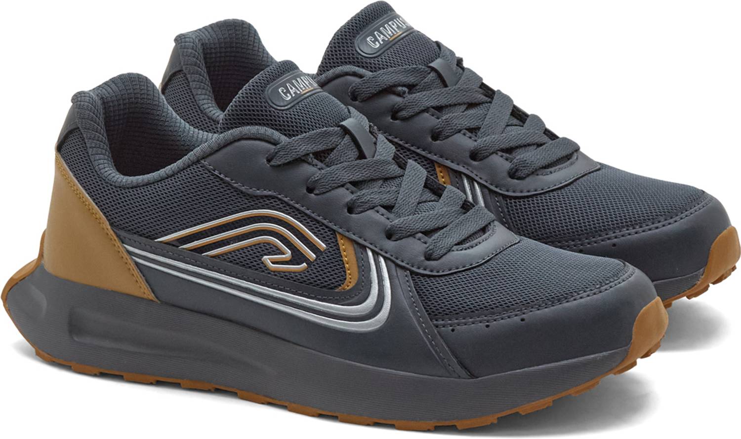 CAMPUS CAVD Gray Men's Sneakers - Image 2