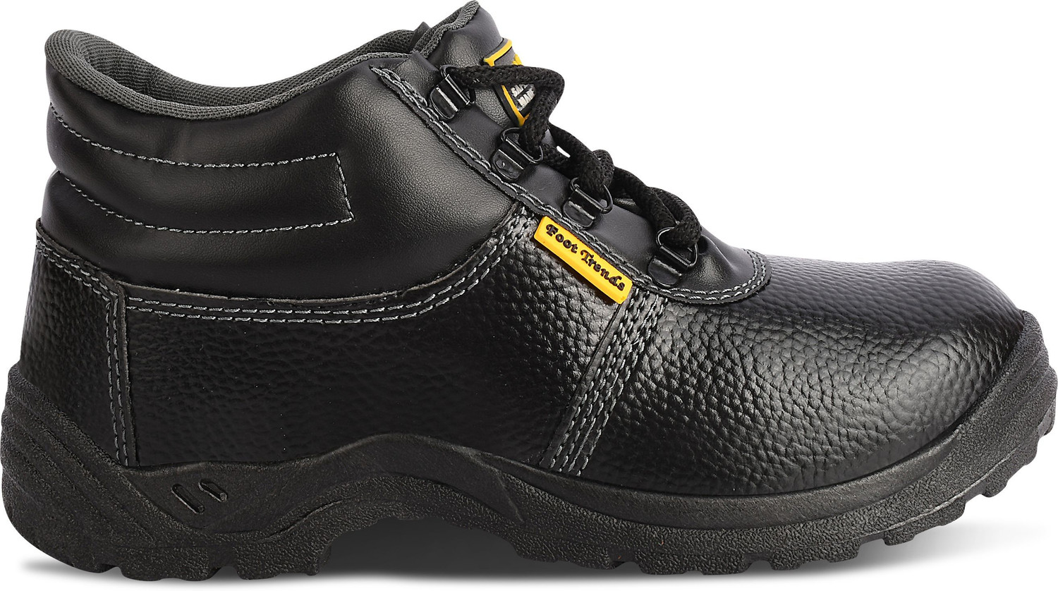 Image of FOOT TRENDS PVC Safety shoes with steel toes for industrial, construction and warehouse use For Men