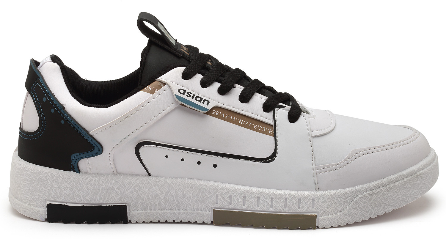 Image of asian -01 White Sneakers,Casuals,Walking,Stylish Extra Comfort Sneakers For Men