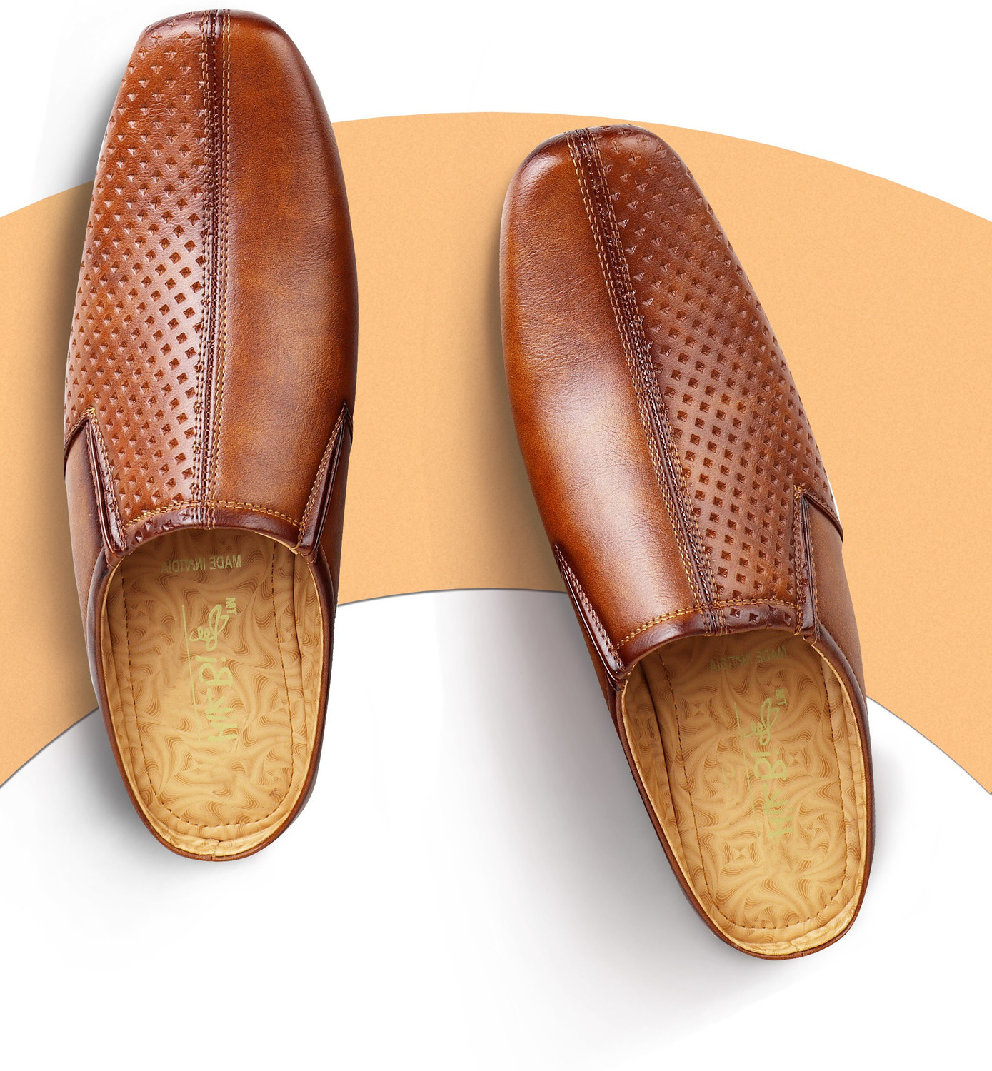 Image of HIKBI Half Casual Formal Shoes / Back Open Casual Casuals For Men