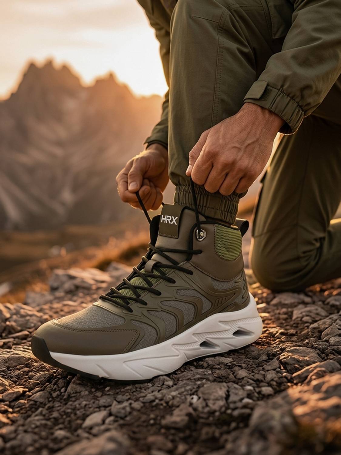 HRX by Hrithik Roshan HX-340 03 Hiking & Trekking Shoes For Men
