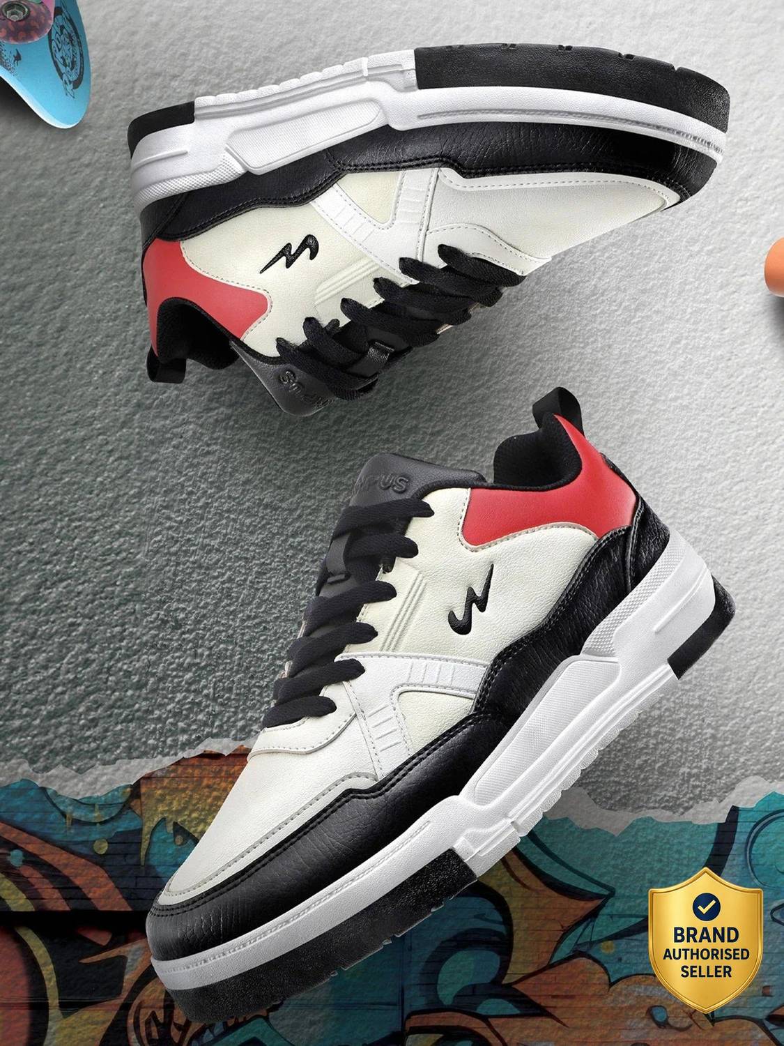 CAMPUS OG-27 White Men's Sneakers - Image 1