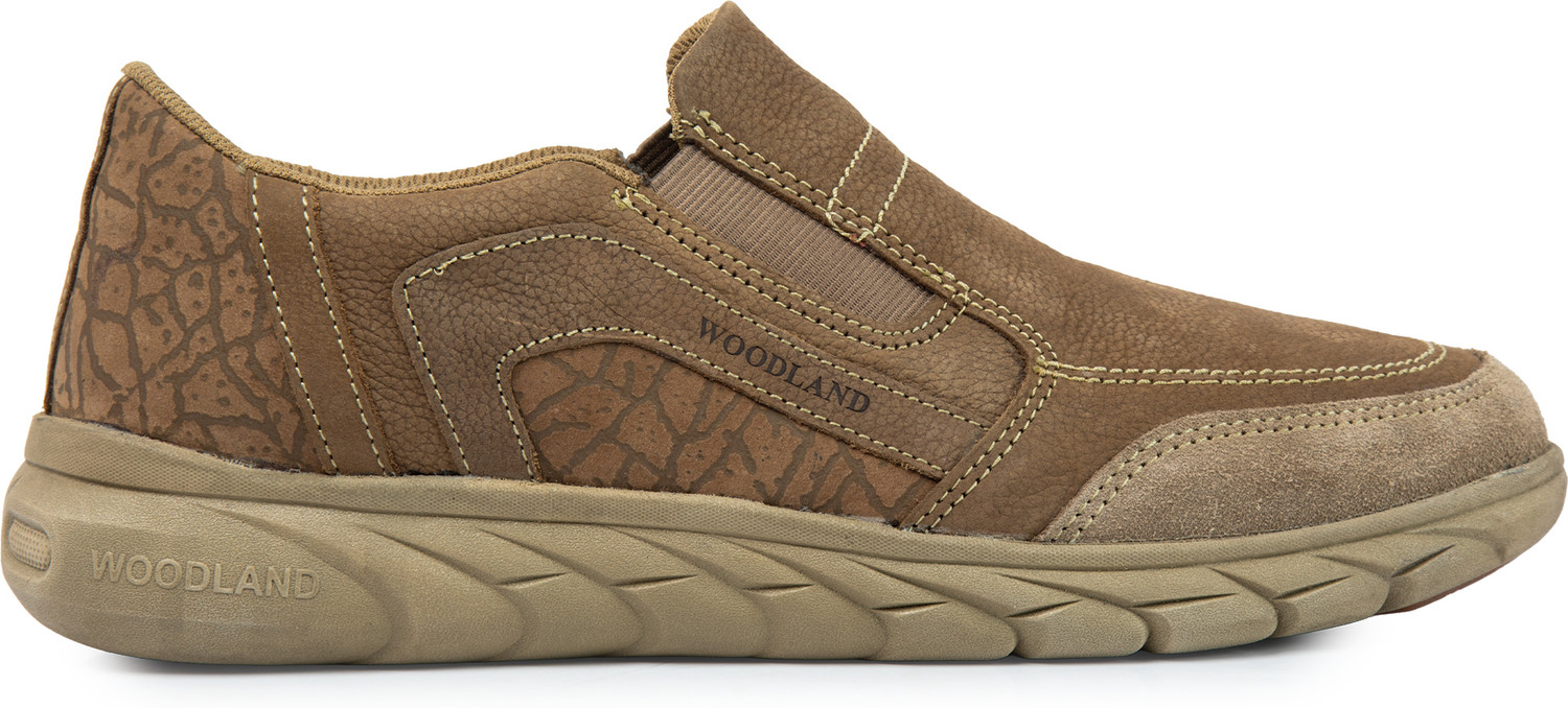 Image of WOODLAND Slip On Lightweight Comfortable Easy Wear Casuals For Men